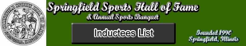 Springfield Sports Hall of Fame Inductees